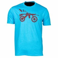 T Shirts Klim Ar Bike T Shirt Aqua