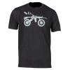 T Shirts Klim Ar Bike T Shirt Black Grey