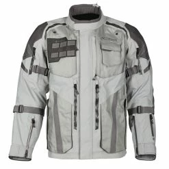Touring Klim Badlands Pro Jacket Monument Grey -Klim Sales Store klim badlands pro jacket grigio 2