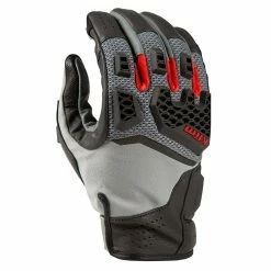 Summer Klim Baja S4 Gloves Monument Grey Redrock