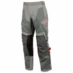 Ventilated Klim Baja S4 Pants Cool Grey Redrock