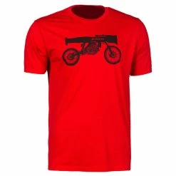 T Shirts Klim Bazooka Bike T Shirt Red