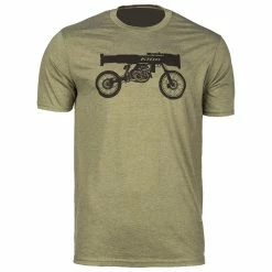 T Shirts Klim Bazooka Bike T Shirt Green
