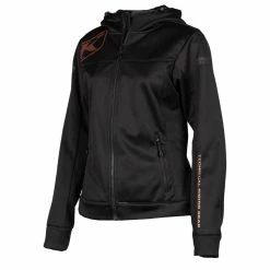 Fleeces Klim Evolution Youth Hoodie Black Rose Gold