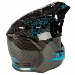 Fiber Klim F3 Carbon Draft Vivid Helmet Blue -Klim Sales Store klim f3 carbon helmet draft blu 4