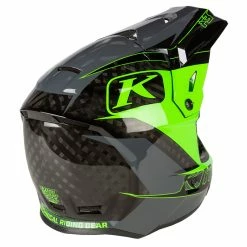 Fiber Klim F3 Carbon Draft Electrik Gecko Asphalt Helmet -Klim Sales Store klim f3 carbon helmet draft electick gecko 4