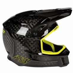 Fiber Klim F3 Carbon Hi-vis Helmet Yellow 7 Fiber Klim F3 Carbon Hi-vis Helmet Yellow -Klim Sales Store klim f3 carbon helmet hivis 3