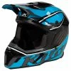 Fiber Klim F5 Jet Vivid Helmet Blue