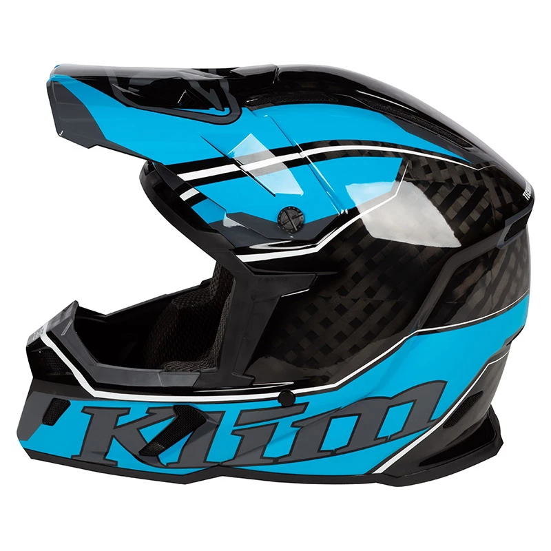 Fiber Klim F5 Jet Vivid Helmet Blue 2 Fiber Klim F5 Jet Vivid Helmet Blue - Image 2