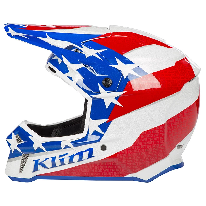 Fiber Klim F5 Patriot Helmet 2 Fiber Klim F5 Patriot Helmet - Image 2