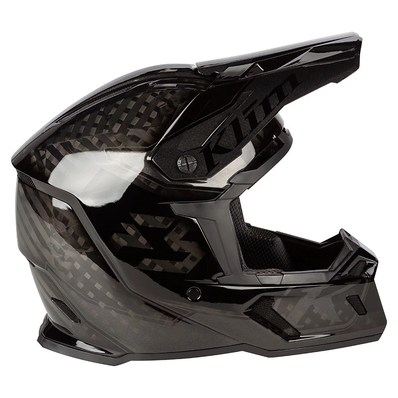 Fiber Klim F5 Shred Helmet Black Asphalt 3 Fiber Klim F5 Shred Helmet Black Asphalt - Image 3