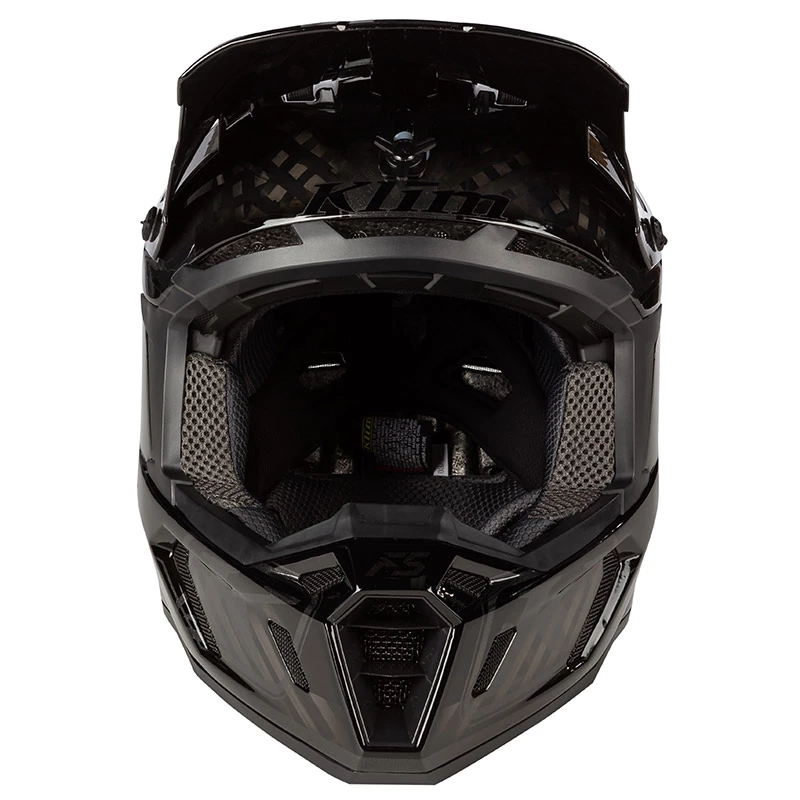 Fiber Klim F5 Shred Helmet Black Asphalt 5 Fiber Klim F5 Shred Helmet Black Asphalt - Image 5
