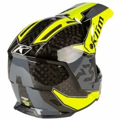 Fiber Klim F5 Shred Hi-vis Helmet Yellow 8 Fiber Klim F5 Shred Hi-vis Helmet Yellow -Klim Sales Store klim f5 shred hivis giallo 4