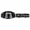 Goggles Klim Edge Focus Metallic Silver Goggle Lens Clear
