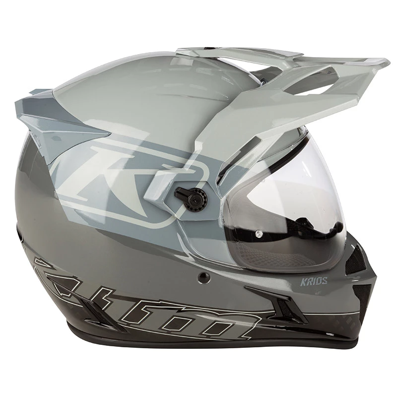 Crosstourer Klim Krios Covert Cool Helmet Grey 3 Crosstourer Klim Krios Covert Cool Helmet Grey - Image 3