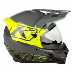 Crosstourer Klim Krios Covert Hi-vis Helmet Yellow -Klim Sales Store klim krios helmet covert hivis giallo 3