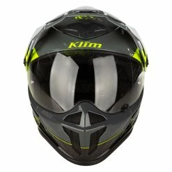 Crosstourer Klim Krios Covert Hi-vis Helmet Yellow -Klim Sales Store klim krios helmet covert hivis giallo 5