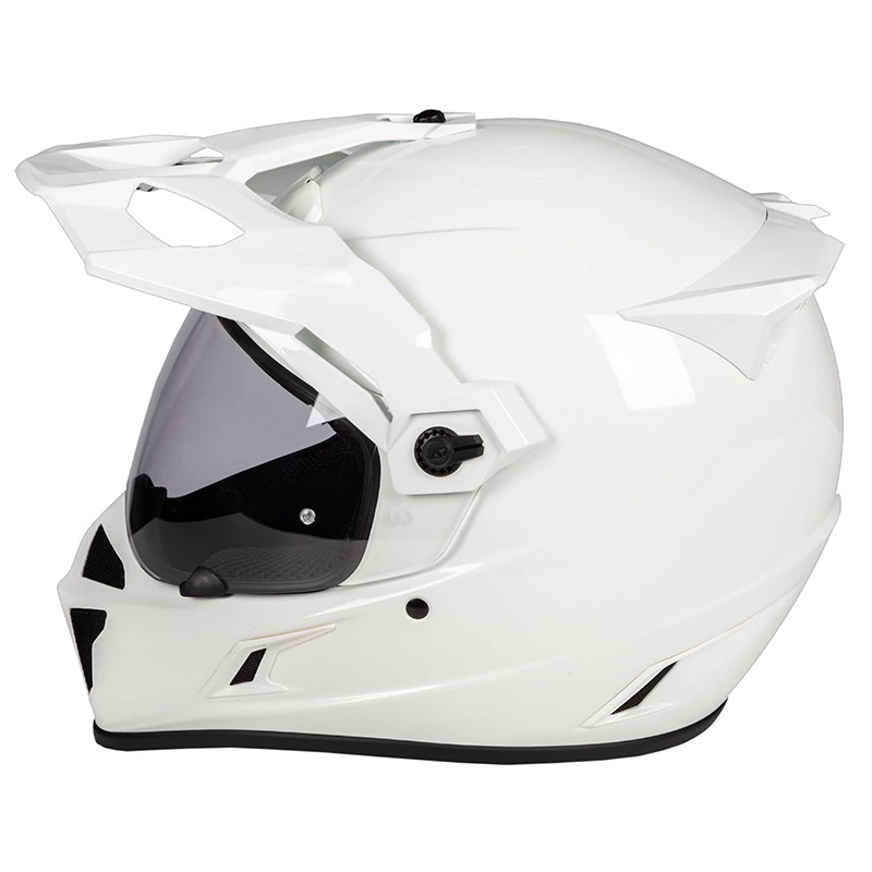 Crosstourer Klim Krios Helmet Gloss White 2 Crosstourer Klim Krios Helmet Gloss White - Image 2