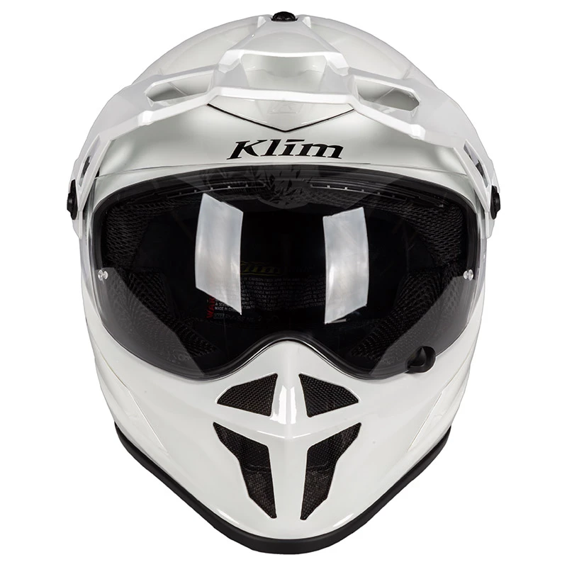 Crosstourer Klim Krios Helmet Gloss White 5 Crosstourer Klim Krios Helmet Gloss White - Image 5