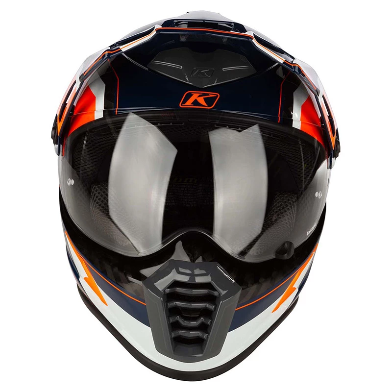 Crosstourer Klim Krios Pro Rally Striking Helmet Orange 5 Crosstourer Klim Krios Pro Rally Striking Helmet Orange - Image 5