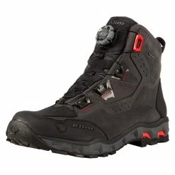 Shoes Klim Outlander Gtx Boots Asphalt High Risk Red