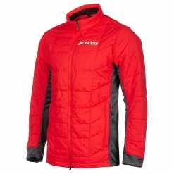 Top Klim Override Alloy Jacket High Risk Red Asphalt