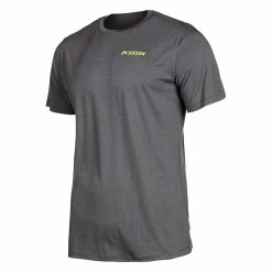 Top Klim Teton Merino Wool Ss Shirt Asphalt