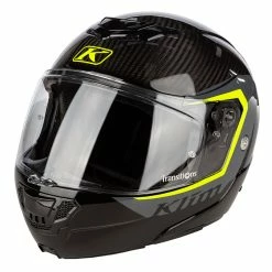Fiber Klim Tk1200 Stark Asphalt Hi-vis Modular Helmet