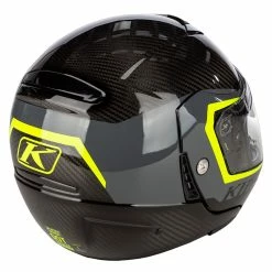 Fiber Klim Tk1200 Stark Asphalt Hi-vis Modular Helmet -Klim Sales Store klim tk1200 stark asphalt hivis helmet 4